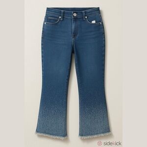 FDJ Suzanne jeans with below knee design on both legs NWT